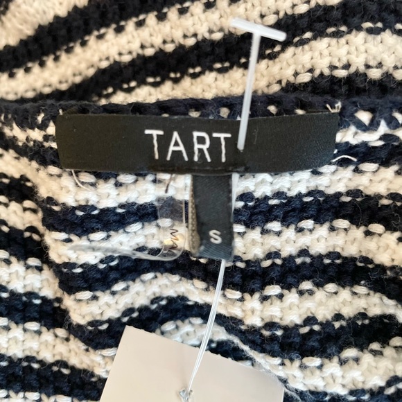 Tart Striped Knitted Short Sleeve Dress - Size S - Picture 11 of 11